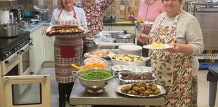 Ashprington Christmas Lunch raises hundreds for Totnes Caring